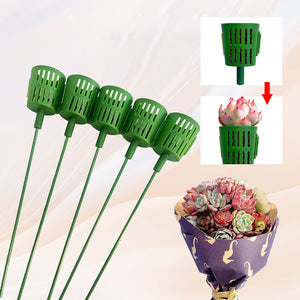 Blumenstraußhalter für Sukkulenten