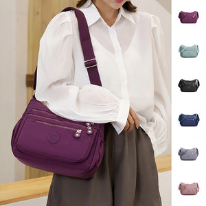 Wasserdichte lässige Umhängetasche mit mehreren Taschen