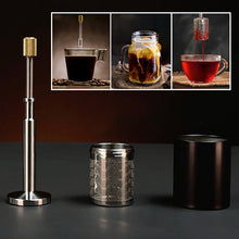 Laden Sie das Bild in den Galerie-Viewer, (Vorverkauf, Versand nach dem 15. Juni) Manueller Kaffeefilter aus rostfreiem Stahl