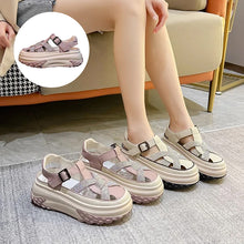 Laden Sie das Bild in den Galerie-Viewer, Sportliche Sandalen mit Künstliche Diamanten