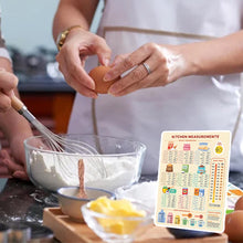 Laden Sie das Bild in den Galerie-Viewer, Umrechnungstabelle für magnetische Messungen beim Kochen