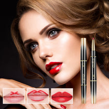 Laden Sie das Bild in den Galerie-Viewer, 2-in-1 Doppelseitiger Lippenstift und Lipliner