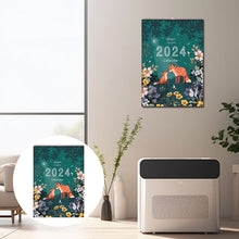 Laden Sie das Bild in den Galerie-Viewer, 2024 Natur und Tierwelt Kunst Wandkalender