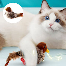 Laden Sie das Bild in den Galerie-Viewer, Katzenspielzeug - Simulierter zwitschernder Vogel