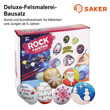 Laden Sie das Bild in den Galerie-Viewer, Handgemachtes DIY Buntes Stein-Set