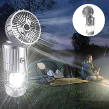 Laden Sie das Bild in den Galerie-Viewer, 6 in 1 Tragbare Solar LED Camping Laterne