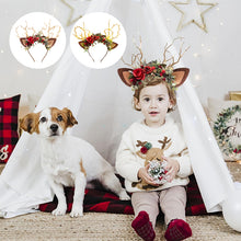 Laden Sie das Bild in den Galerie-Viewer, Weihnachts-Hirsch-Stirnband