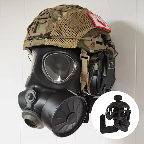 3D-Schädel-Helm-Display-Pakethalterung