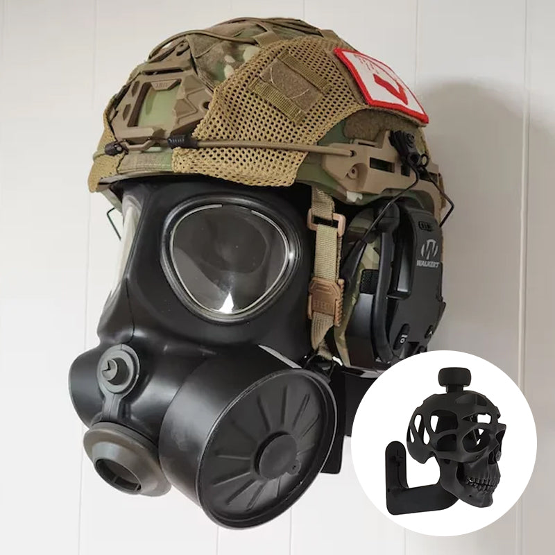 3D-Schädel-Helm-Display-Pakethalterung
