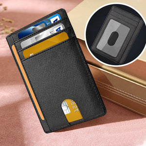 RFID-Kartenhalter für Herren mit Diebstahlsicherung