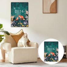 Laden Sie das Bild in den Galerie-Viewer, 2024 Natur und Tierwelt Kunst Wandkalender