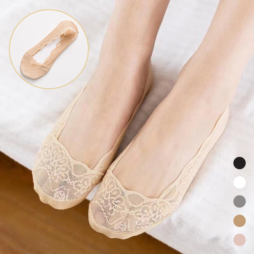 Spitzenlose Einlegesocken für Frauen