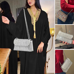Diamantene Abendtasche