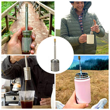 Laden Sie das Bild in den Galerie-Viewer, (Vorverkauf, Versand nach dem 15. Juni) Manueller Kaffeefilter aus rostfreiem Stahl