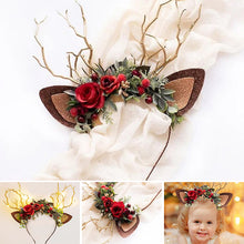 Laden Sie das Bild in den Galerie-Viewer, Weihnachts-Hirsch-Stirnband