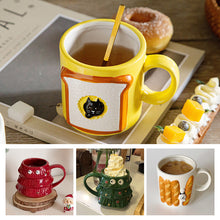 Laden Sie das Bild in den Galerie-Viewer, Tasse im Weihnachtsstil