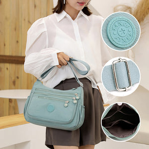 Wasserdichte lässige Umhängetasche mit mehreren Taschen