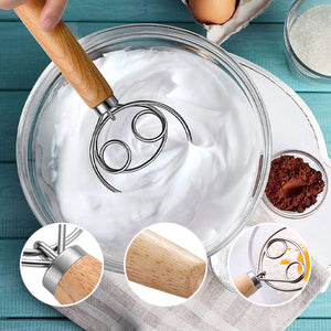 Mehlmixer mit Eichengriff