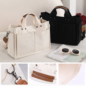Handtasche mit mehreren Fächern