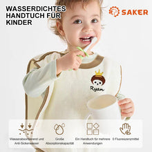 Laden Sie das Bild in den Galerie-Viewer, Besticktes Sabberhandtuch für Babys
