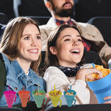 Laden Sie das Bild in den Galerie-Viewer, Popcorn-Tasse aus Silikon