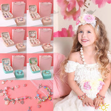 Laden Sie das Bild in den Galerie-Viewer, Handgefertigtes Perlenarmband-Set für Kinder