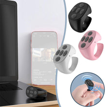 Laden Sie das Bild in den Galerie-Viewer, Kabellose Bluetooth-Fernbedienung per Fingertipp