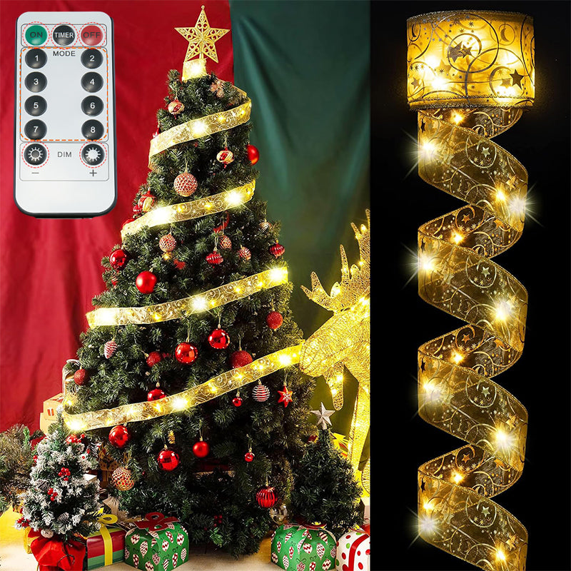 Band Weihnachtsbaumschmuck Lichterkette