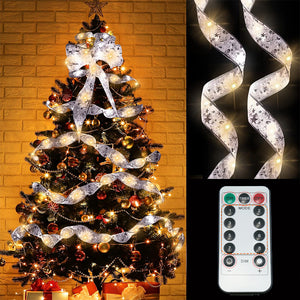 Band Weihnachtsbaumschmuck Lichterkette