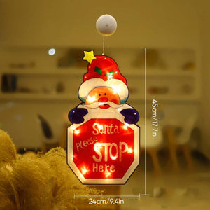 🎄Weihnachtsfenster-Hängelichter 🌟