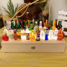 Laden Sie das Bild in den Galerie-Viewer, Kreative Ornament Weinflasche Nachtlicht Dekoration