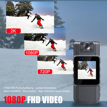 Laden Sie das Bild in den Galerie-Viewer, Tragbare HD-Kamera