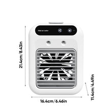 Laden Sie das Bild in den Galerie-Viewer, 3-in-1 Tragbarer Kühlventilator mit 2-Stufen-Nebelfunktion
