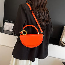 Laden Sie das Bild in den Galerie-Viewer, Damen Mode Einfarbige Handtasche