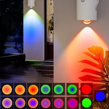 Laden Sie das Bild in den Galerie-Viewer, Intelligente Bewegungsmelder-Wandlampe mit Farbverlauf