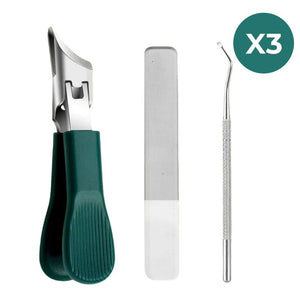 Premium 3-teiliges Set mit Nagelknipsern im Adlerkrallen-Design