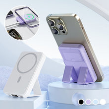 Laden Sie das Bild in den Galerie-Viewer, Drahtlose tragbare magnetische Powerbank