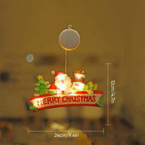 🎄Weihnachtsfenster-Hängelichter 🌟
