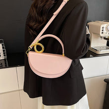 Laden Sie das Bild in den Galerie-Viewer, Damen Mode Einfarbige Handtasche