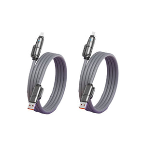 4-in-1 SuperSpeed Ladekabel - 240W Blitzladung & Ultra-langlebig