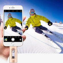 Laden Sie das Bild in den Galerie-Viewer, 3-in-1 USB-Stick mit hoher Kapazität und Fingerabdruckschutz