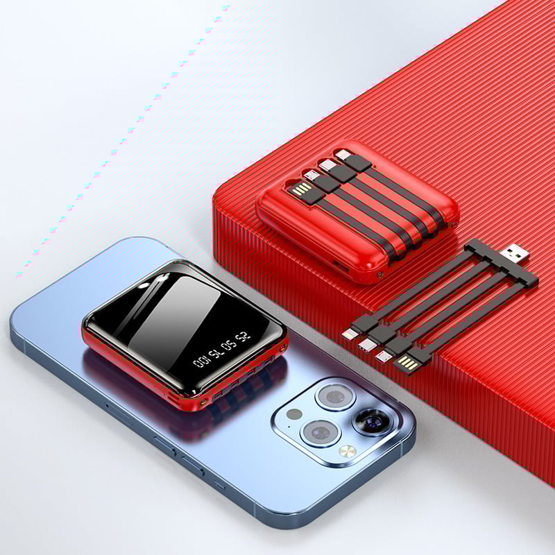 Kompakte Powerbank mit Schnellladefunktion