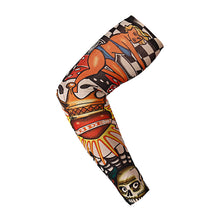 Laden Sie das Bild in den Galerie-Viewer, Arm-Tattoo-Ärmel mit Blumenmuster