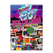 Laden Sie das Bild in den Galerie-Viewer, Zurück in die 80er Jahre - Wandkalender 2025