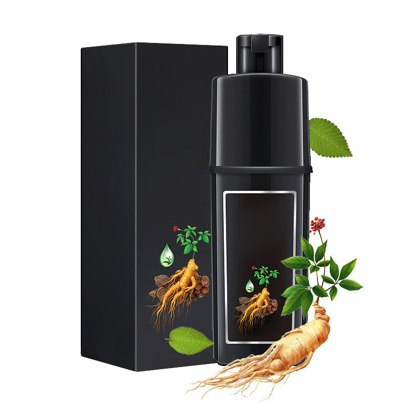 Botanische schwarze Haarfärbecreme