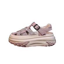 Laden Sie das Bild in den Galerie-Viewer, Sportliche Sandalen mit Künstliche Diamanten
