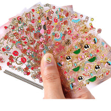 Laden Sie das Bild in den Galerie-Viewer, Wasserfeste Nailart-Sticker