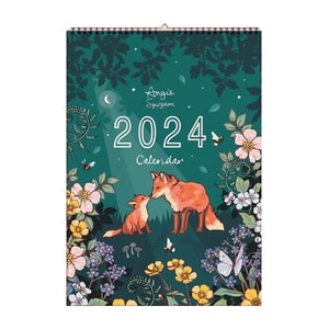 2024 Natur und Tierwelt Kunst Wandkalender