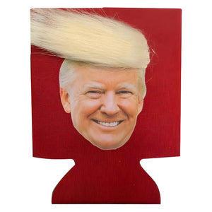 Lustige Dosen-Kühlerhüllen mit Trump-Haar