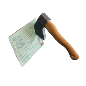 Halloween Kreativer Axt Ahornblatt Kühlschrankmagnet